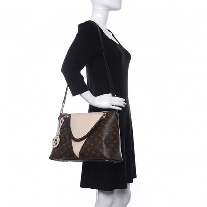 Louis Vuitton Monogram Braided V Tote MM Creme 2 of 11