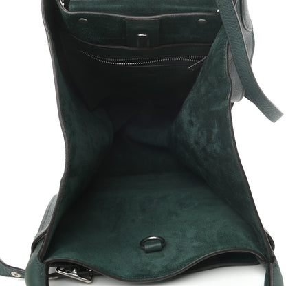 Celine Supple Grained Calfskin Small Big Bag Dark Green 5 of 9