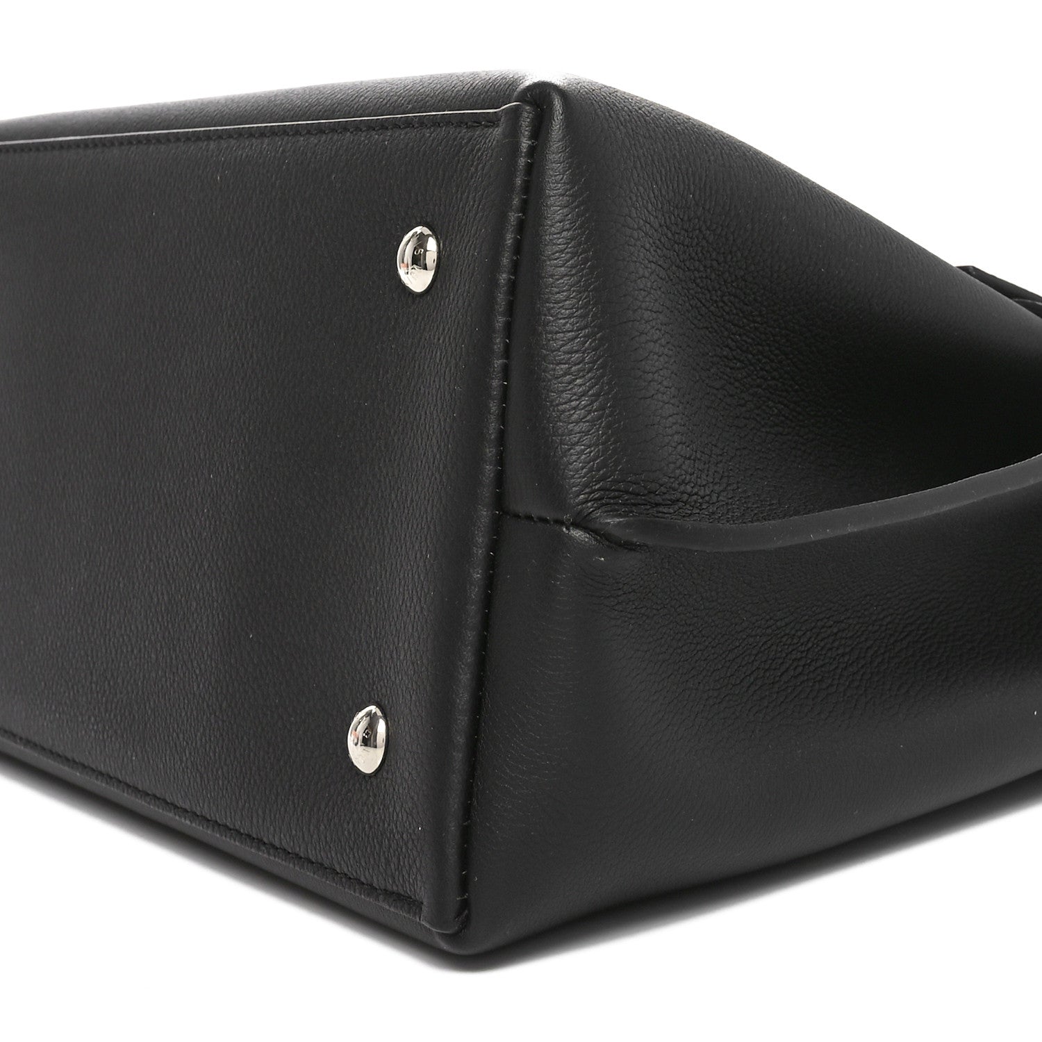 Louis Vuitton Soft Calfskin Lockme Ever MM Black 9 of 10