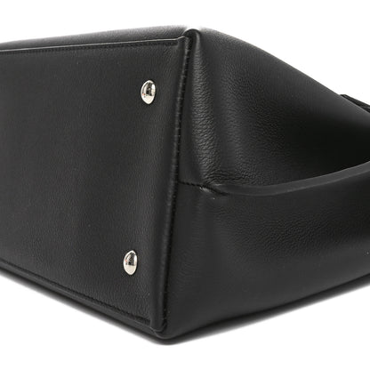 Louis Vuitton Soft Calfskin Lockme Ever MM Black 9 of 10