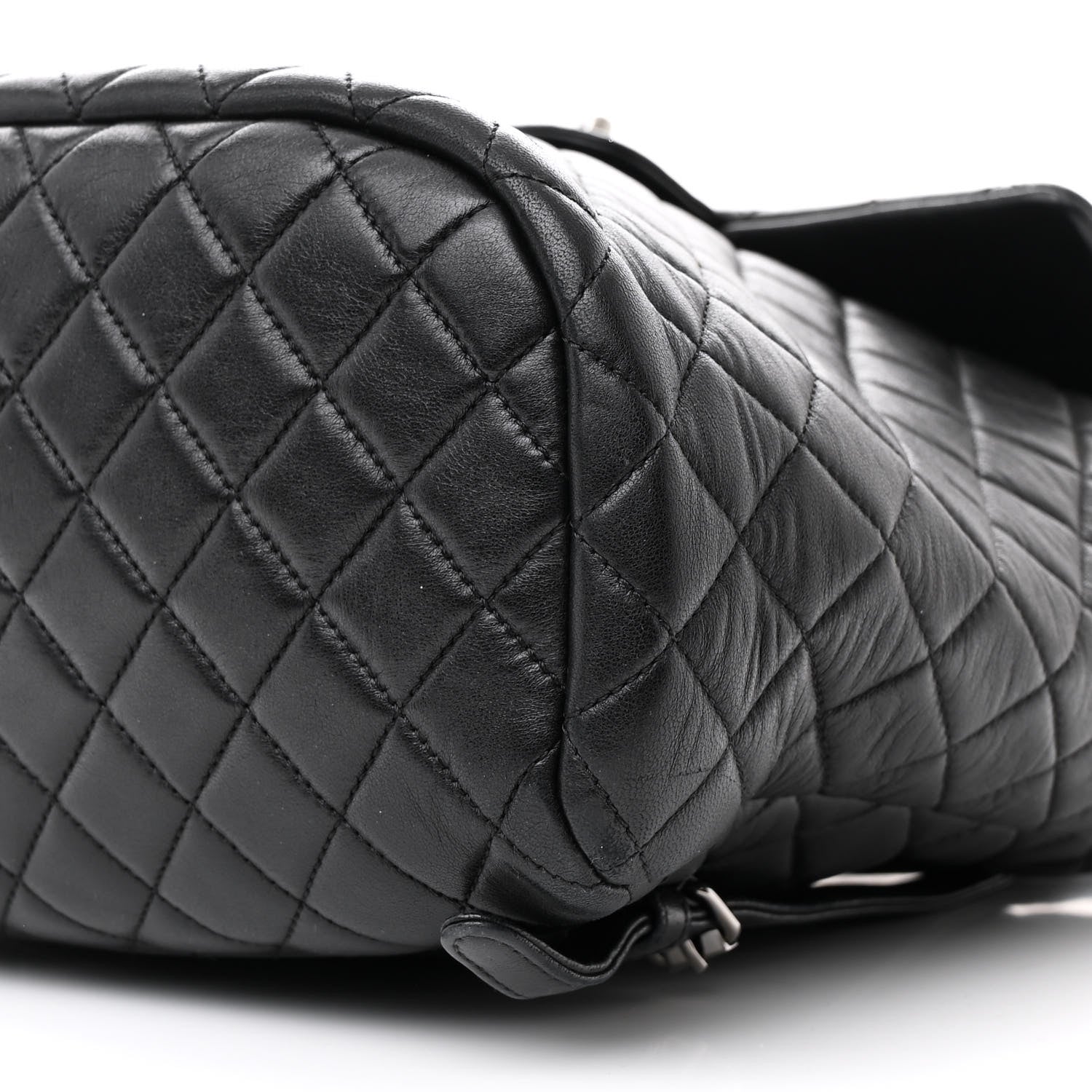 Chanel Lambskin Quilted Large Urban Spirit Backpack Black 10 of 10