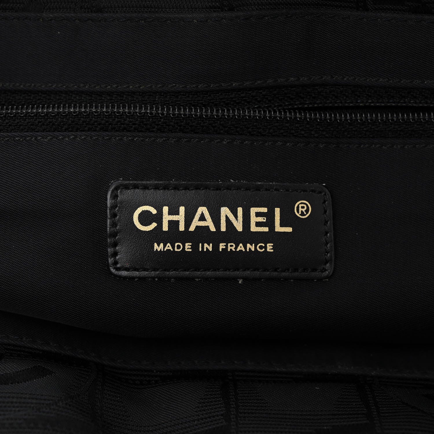 Chanel Nylon Medium Travel Tote Black 6 of 10