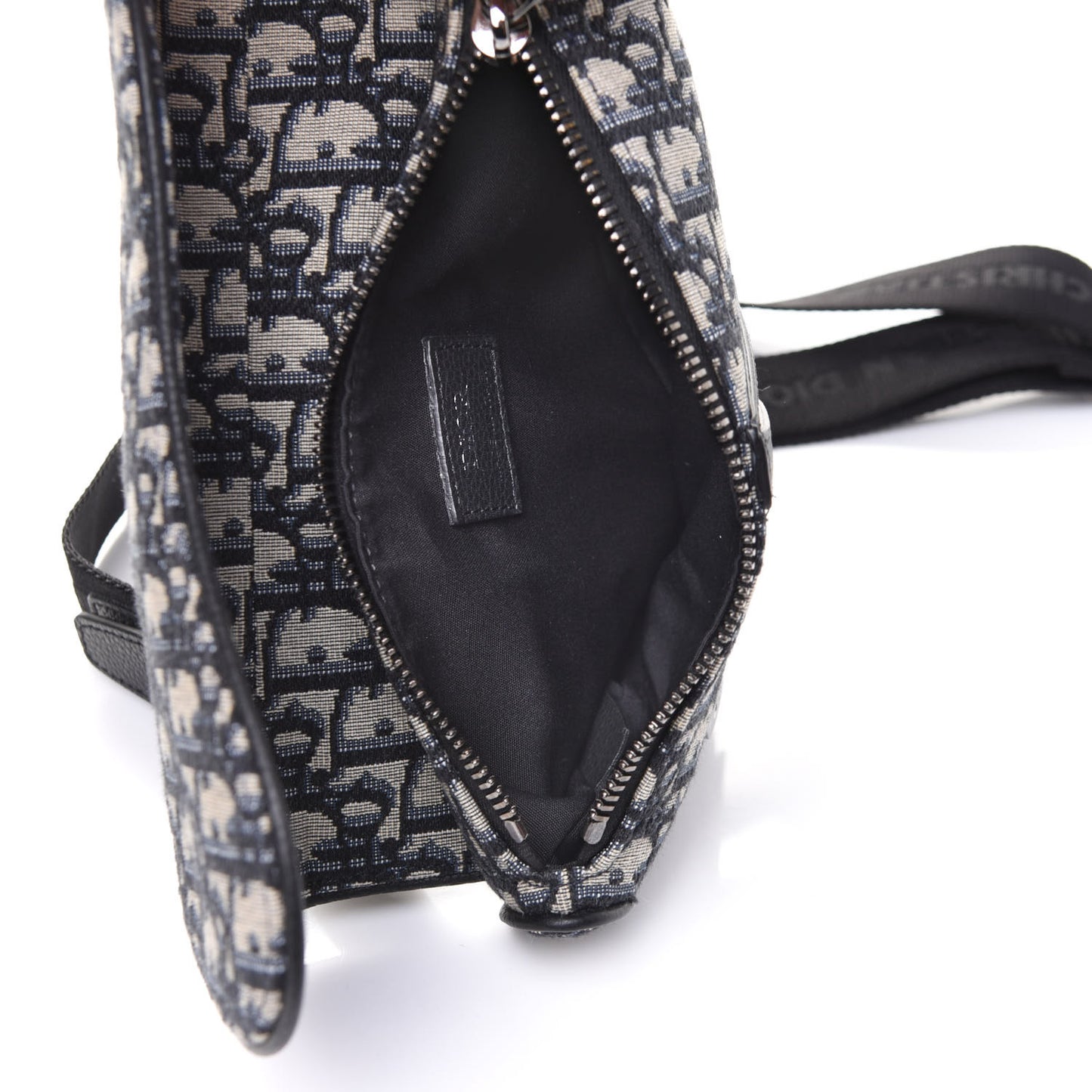 Oblique Mens Mini Saddle Bag Blue