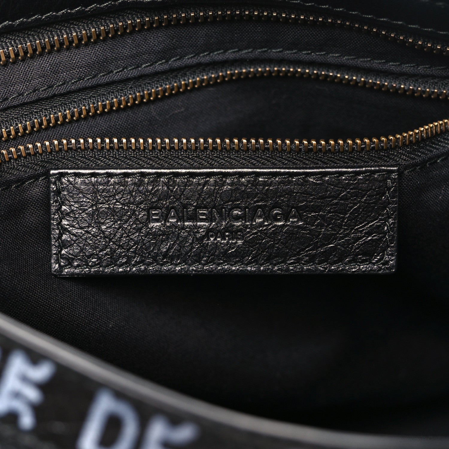 Balenciaga Agneau Graffiti All Over Classic Hardware S City Black Multicolor 7 of 11