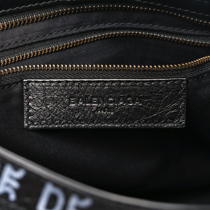 Balenciaga Agneau Graffiti All Over Classic Hardware S City Black Multicolor 7 of 11