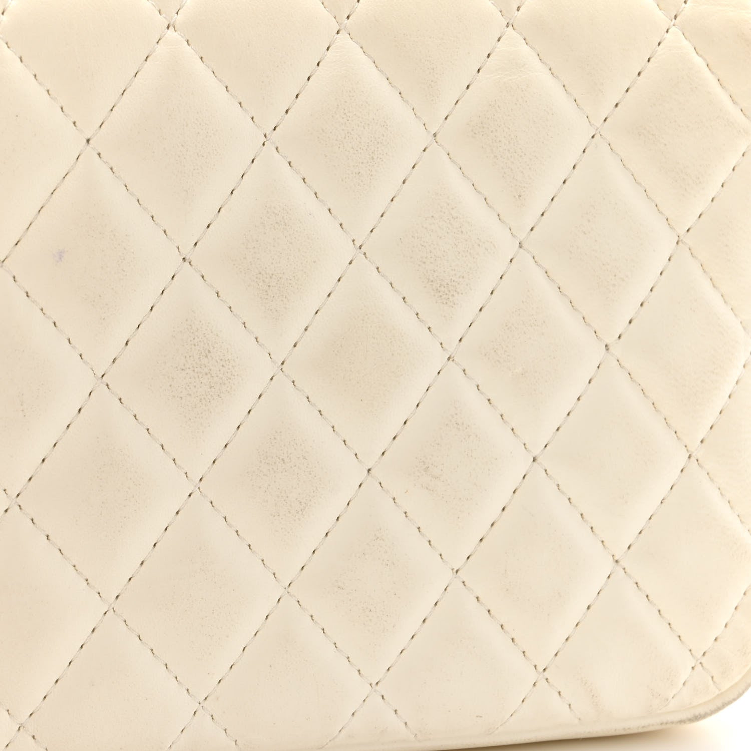 Chanel Lambskin Quilted Side Packs White Black 16 of 16