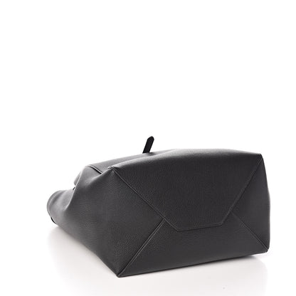 Celine Soft Grained Calfskin Small Belt Cabas Phantom Black 4 of 10