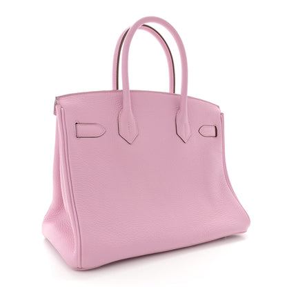 Hermes Taurillon Clemence Birkin 30 Mauve Sylvestre 3 of 12