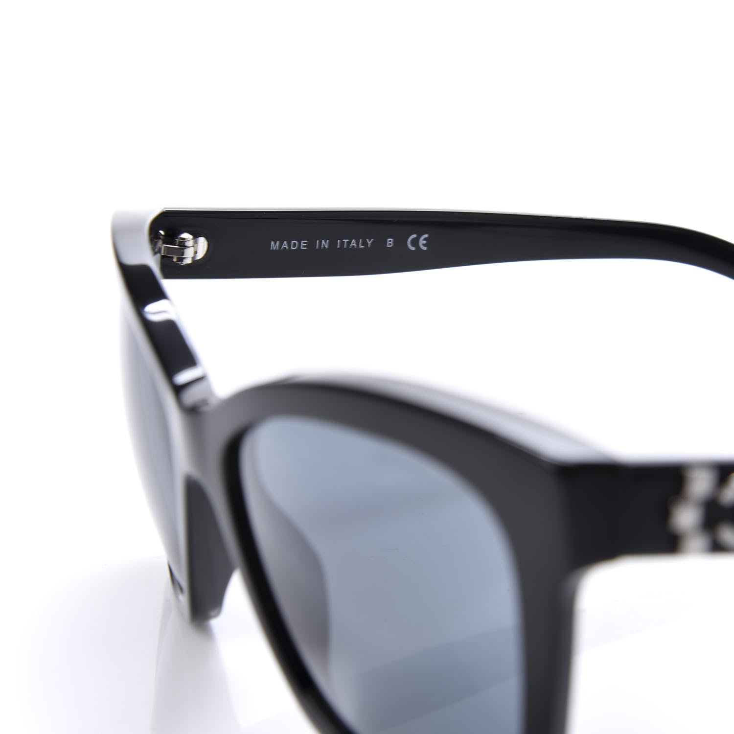 Chanel CC Butterfly Signature Sunglasses 5313 Black 5 of 8
