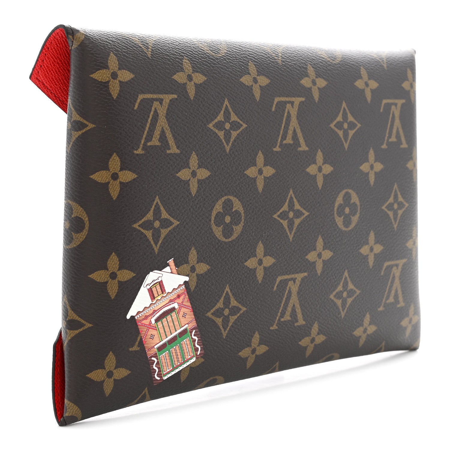 Louis Vuitton Monogram 2024 Christmas Animation Large Kirigami Pochette 3 of 6
