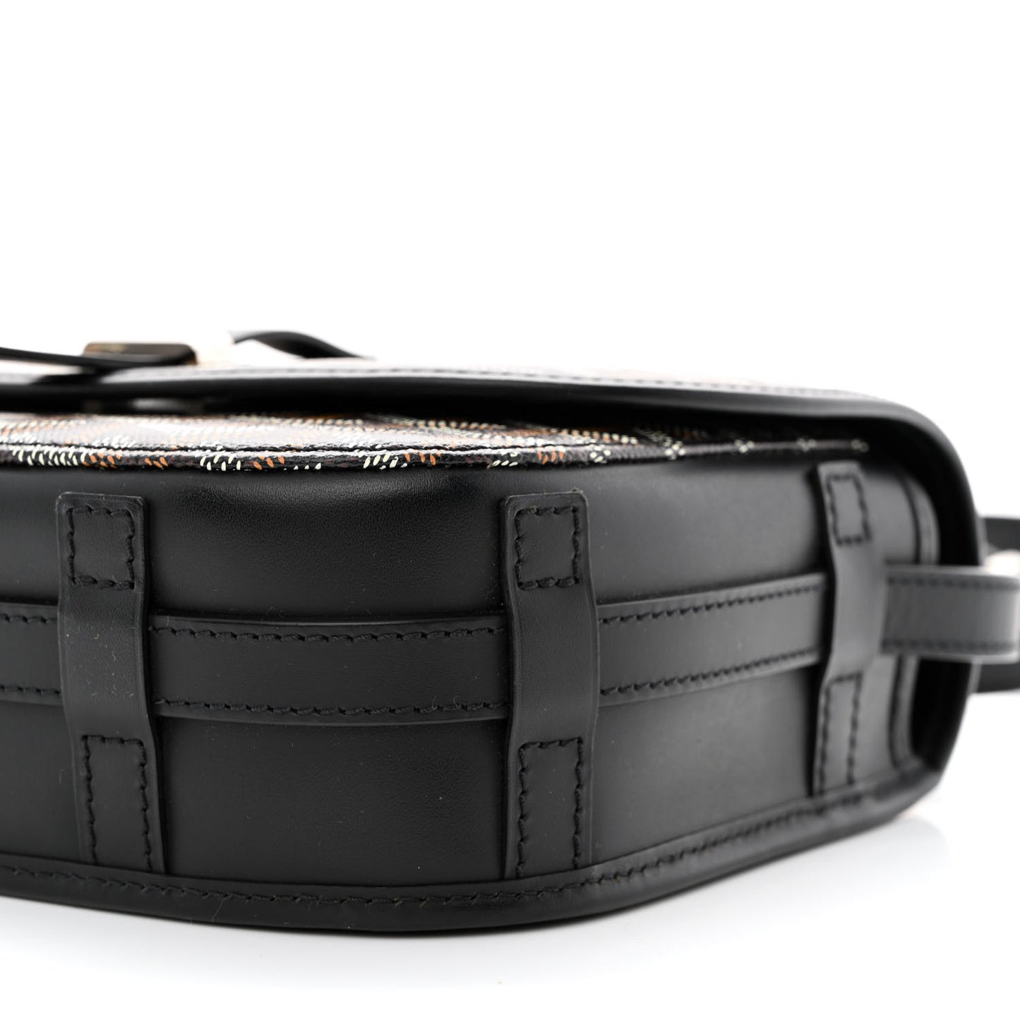 Goyardine Belvedere II PM Messenger Bag Black