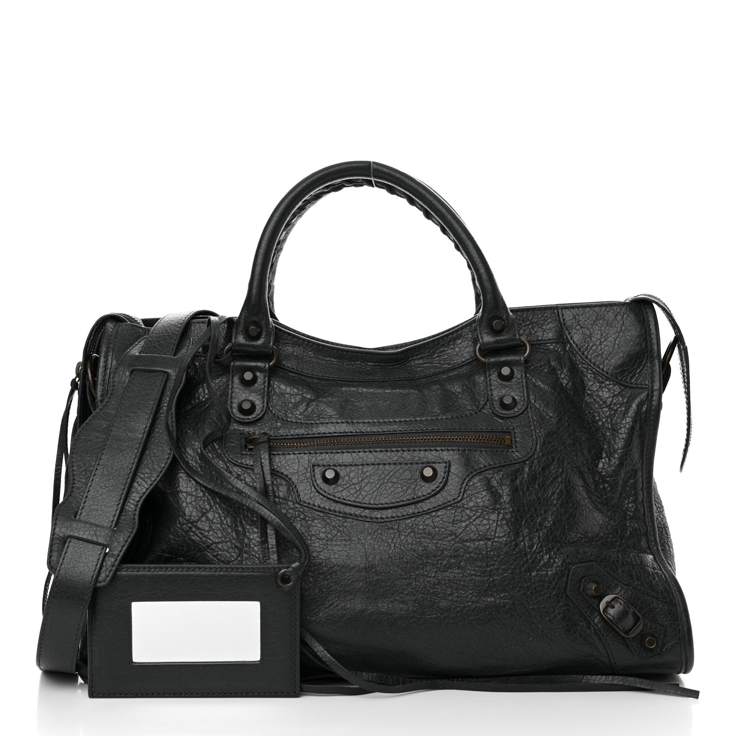 Balenciaga Agneau Classic Hardware City Anthracite 3 of 10
