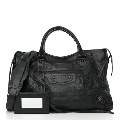 Balenciaga Agneau Classic Hardware City Anthracite 3 of 10
