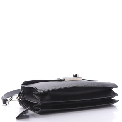 Prada Saffiano Lux Sound Shoulder Bag Black 4 of 14