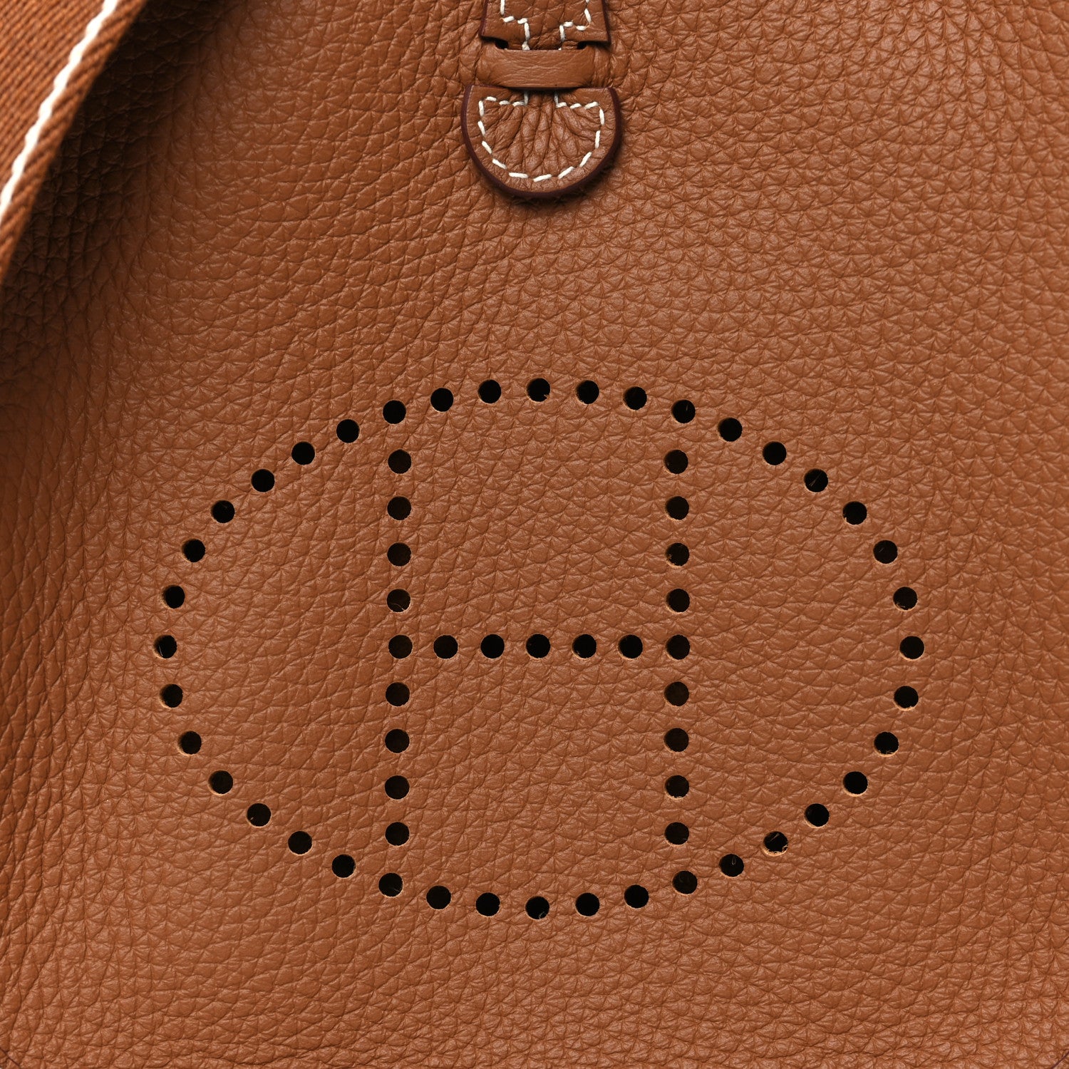 Hermes Taurillon Clemence Evelyne TPM Gold 8 of 10