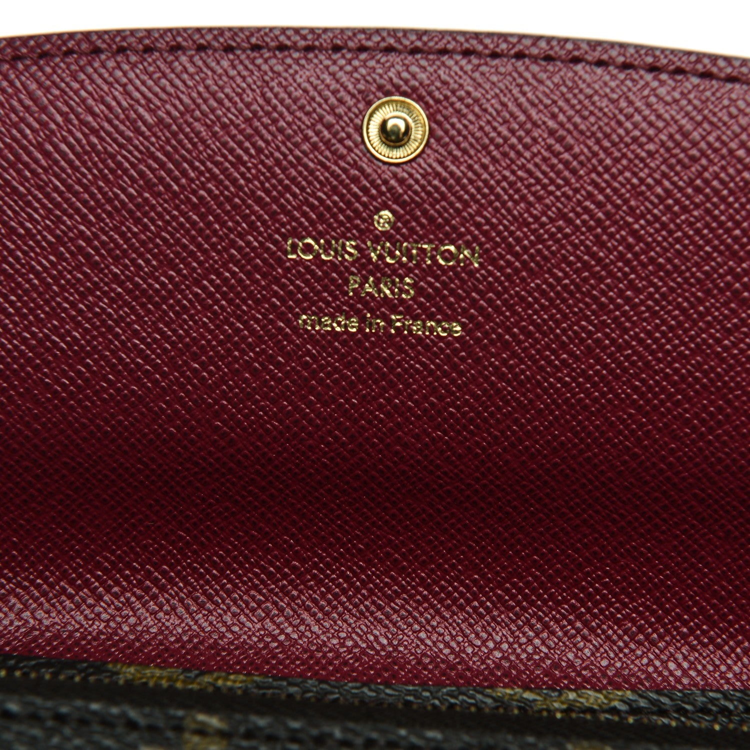 Louis Vuitton Monogram Emilie Wallet Fuchsia 6 of 7
