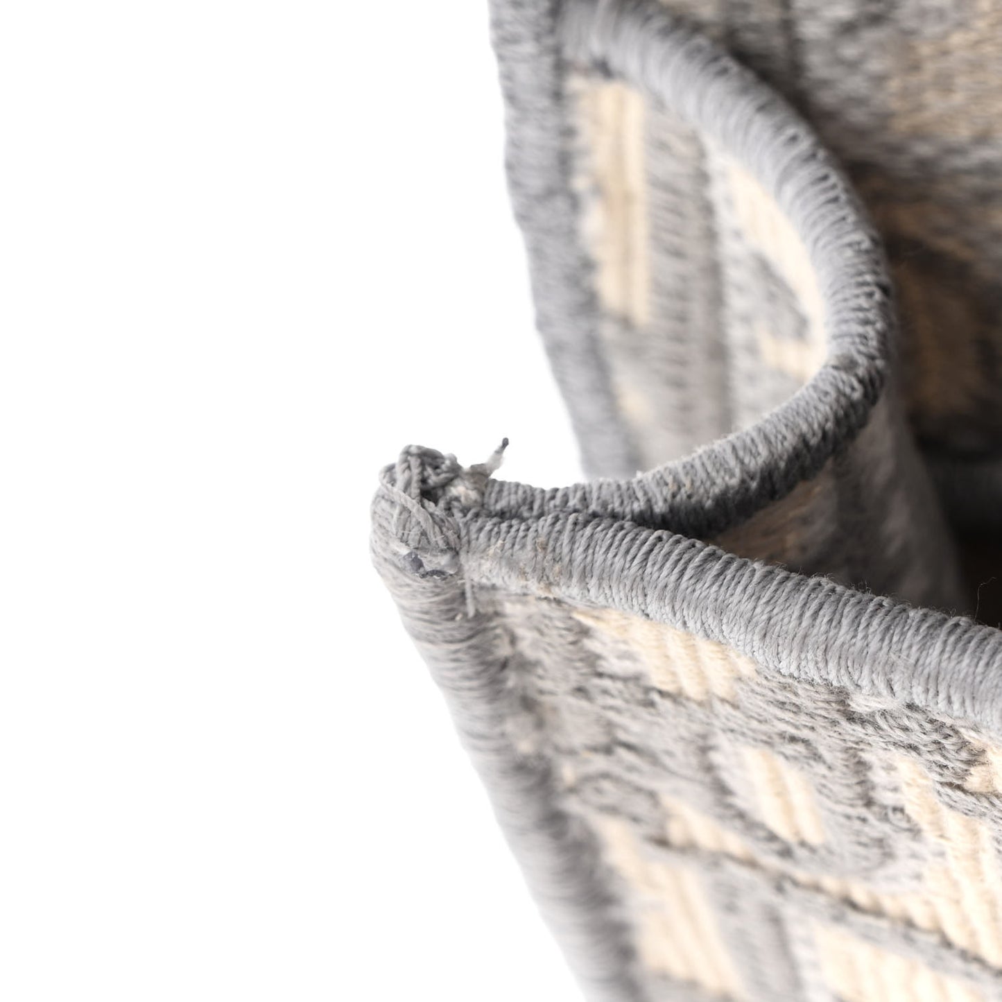 Oblique Slim Saddle Pouch Grey
