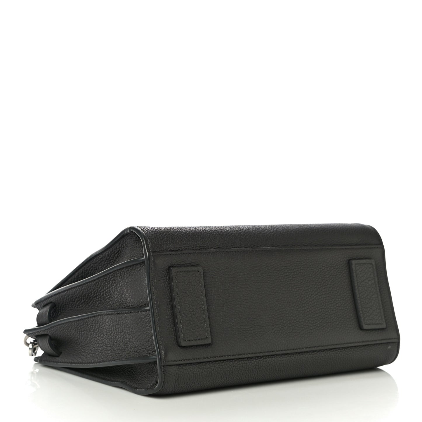 Grained Calfskin Baby Sac De Jour Souple Asphalt