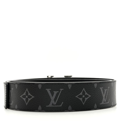 Louis Vuitton Monogram Eclipse 40mm LV Optic Belt 90 36 Black 2 of 4