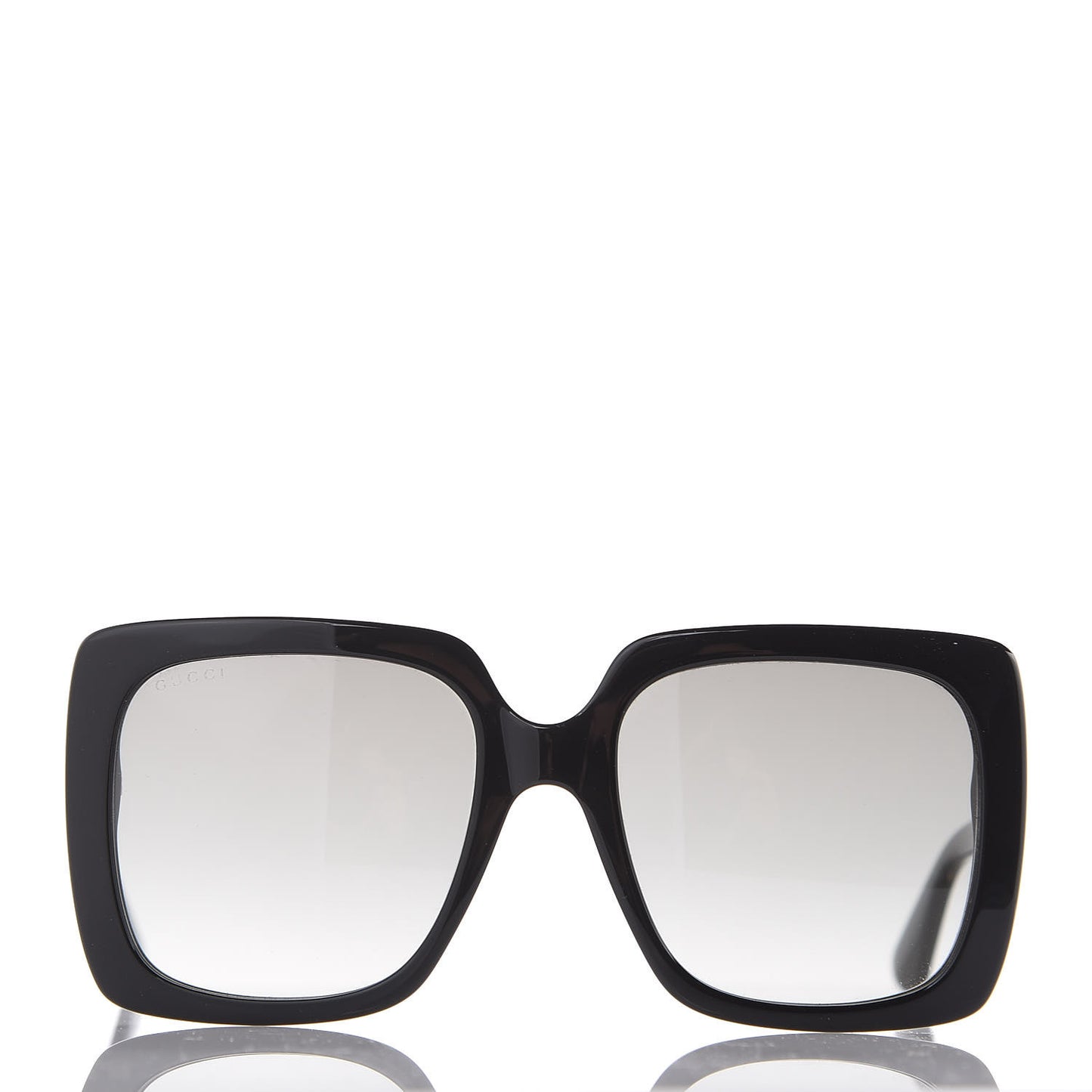 Crystal Square Frame GG Sunglasses GG0418S Black