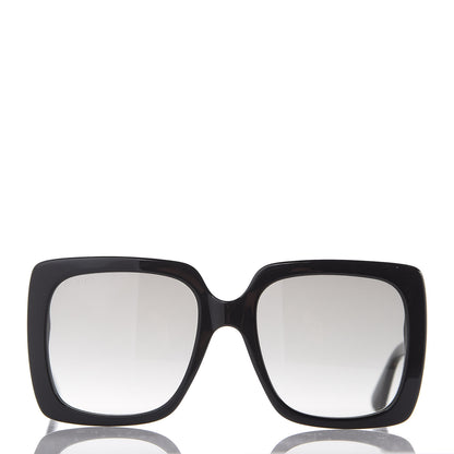 Gucci Crystal Square Frame GG Sunglasses GG0418S Black 5 of 8