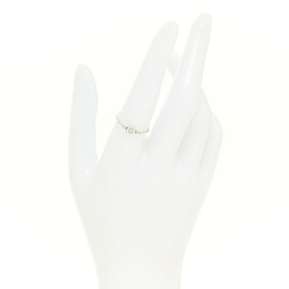 Tiffany Sterling Silver Aquamarine Elsa Peretti Color By The Yard Ring 54 6.75 2 of 7
