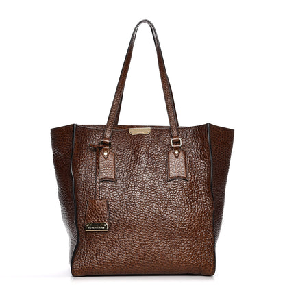Burberry Heritage Grain Medium Woodbury Tote Brown 1 of 8