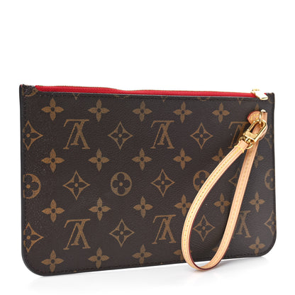 Louis Vuitton Monogram Neverfull MM GM Pochette Cherry 3 of 8