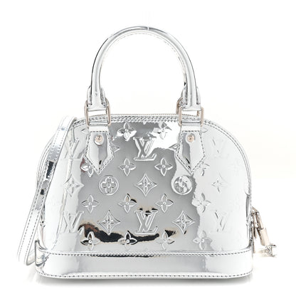 Louis Vuitton Monogram Miroir Alma BB Silver 2 of 17