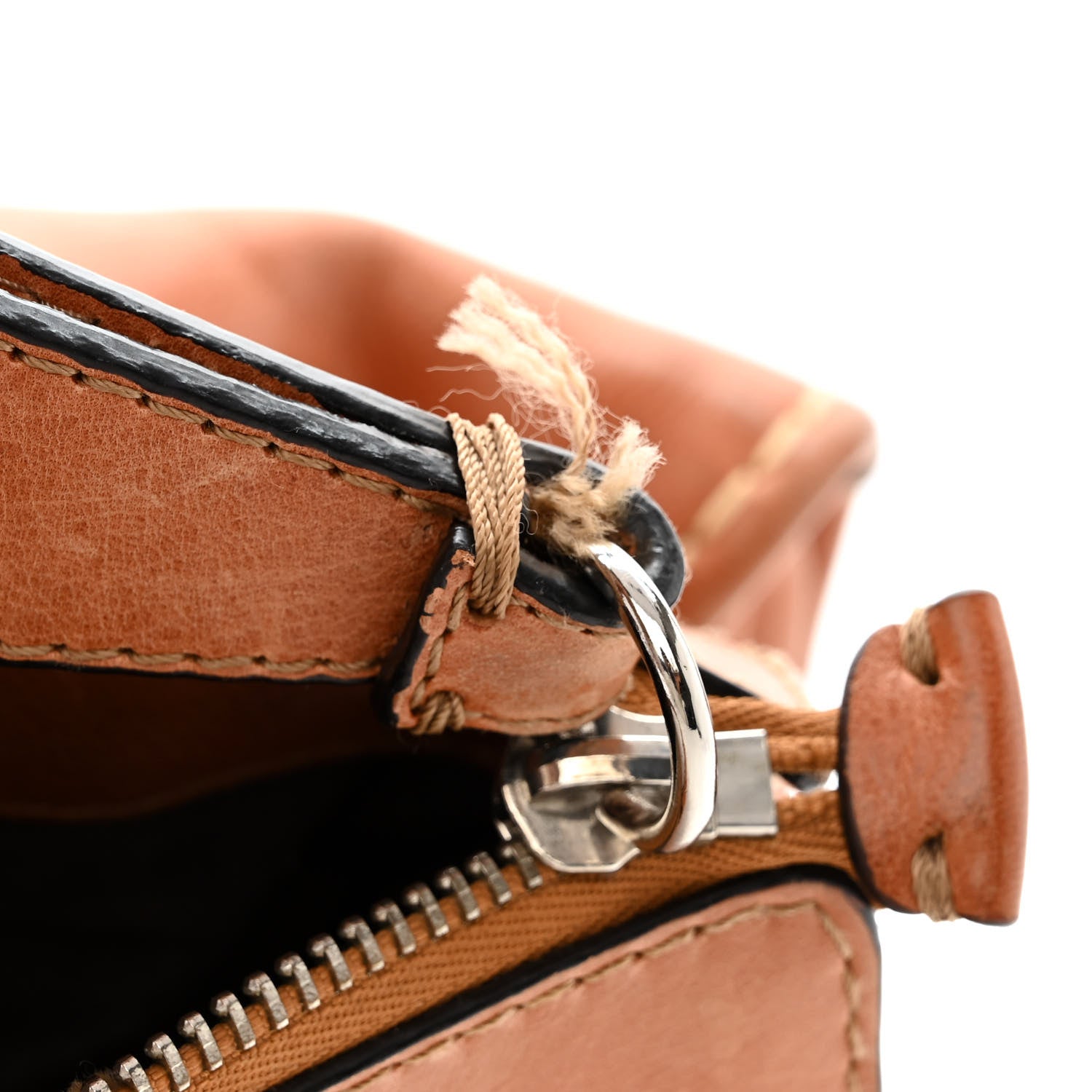Chloe Calfskin Edith Satchel Beige 13 of 17