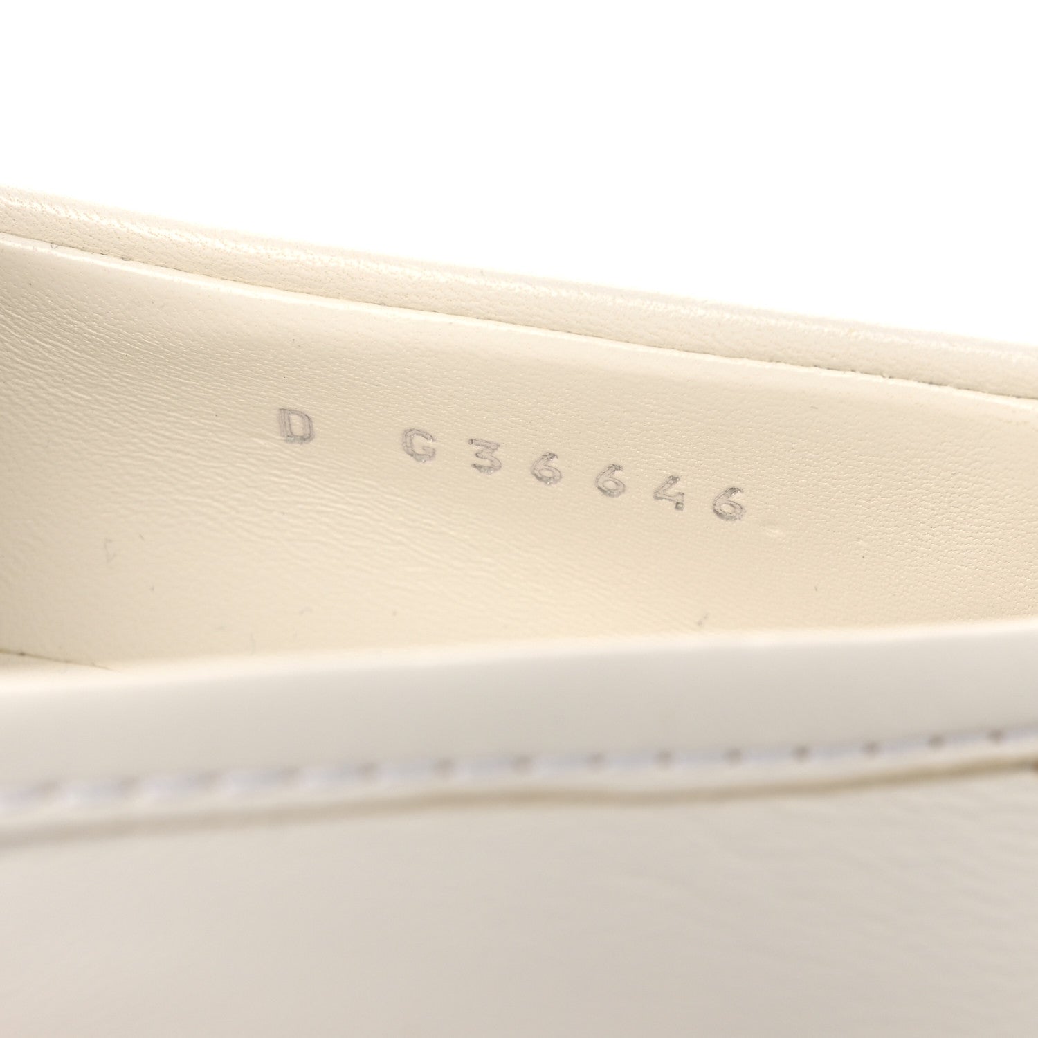 Chanel Shiny Lambskin Quilted CC Turnlock Loafers 37.5 White 10 of 12