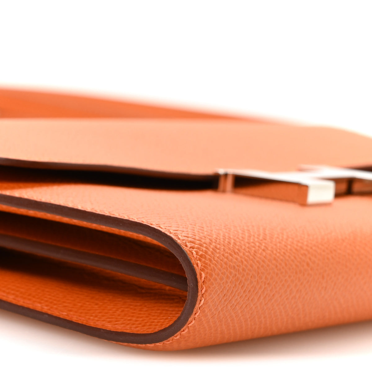 Hermes Epsom Constance Long Wallet To Go Wallet Orange 9 of 11