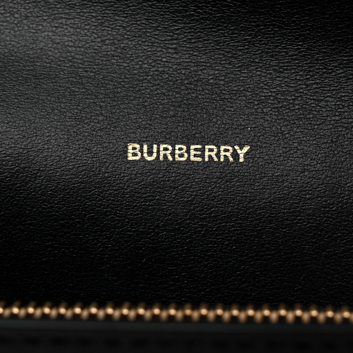 Burberry Vintage Check Grain Calfskin Halton Wallet Black 6 of 7