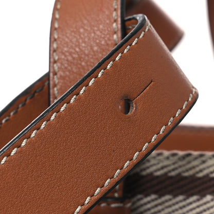 Loewe Calfskin Stripe Medium Hammock Shoulder Bag Tan Brown 14 of 17