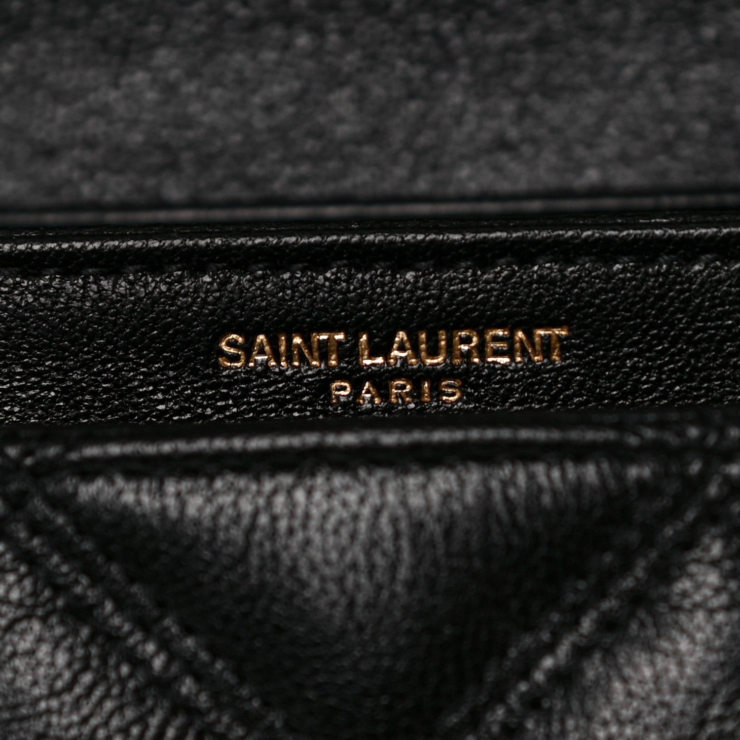 Saint Laurent Lambskin Quilted Small Becky Chain Bag Black 8 of 11