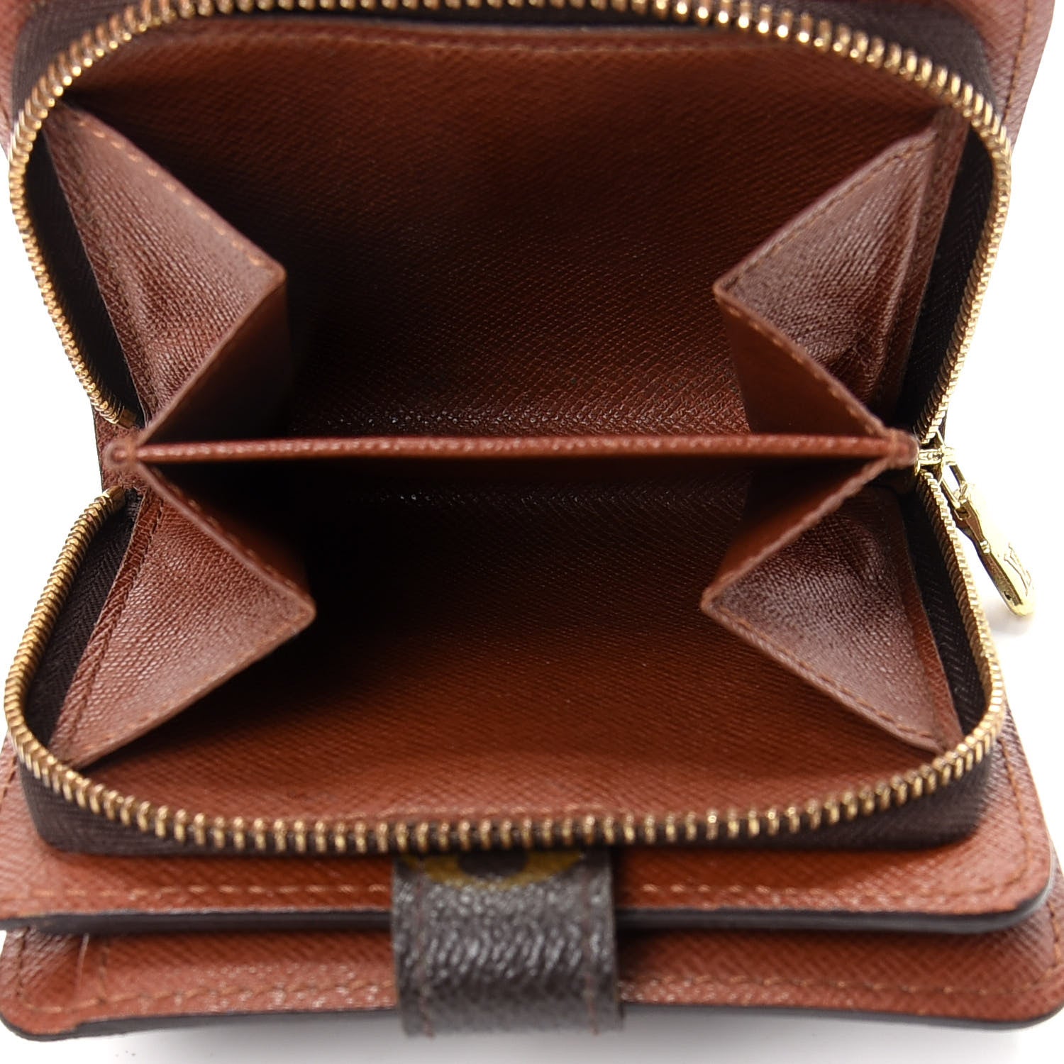Louis Vuitton Monogram Compact Zippe Zipped Wallet 6 of 8
