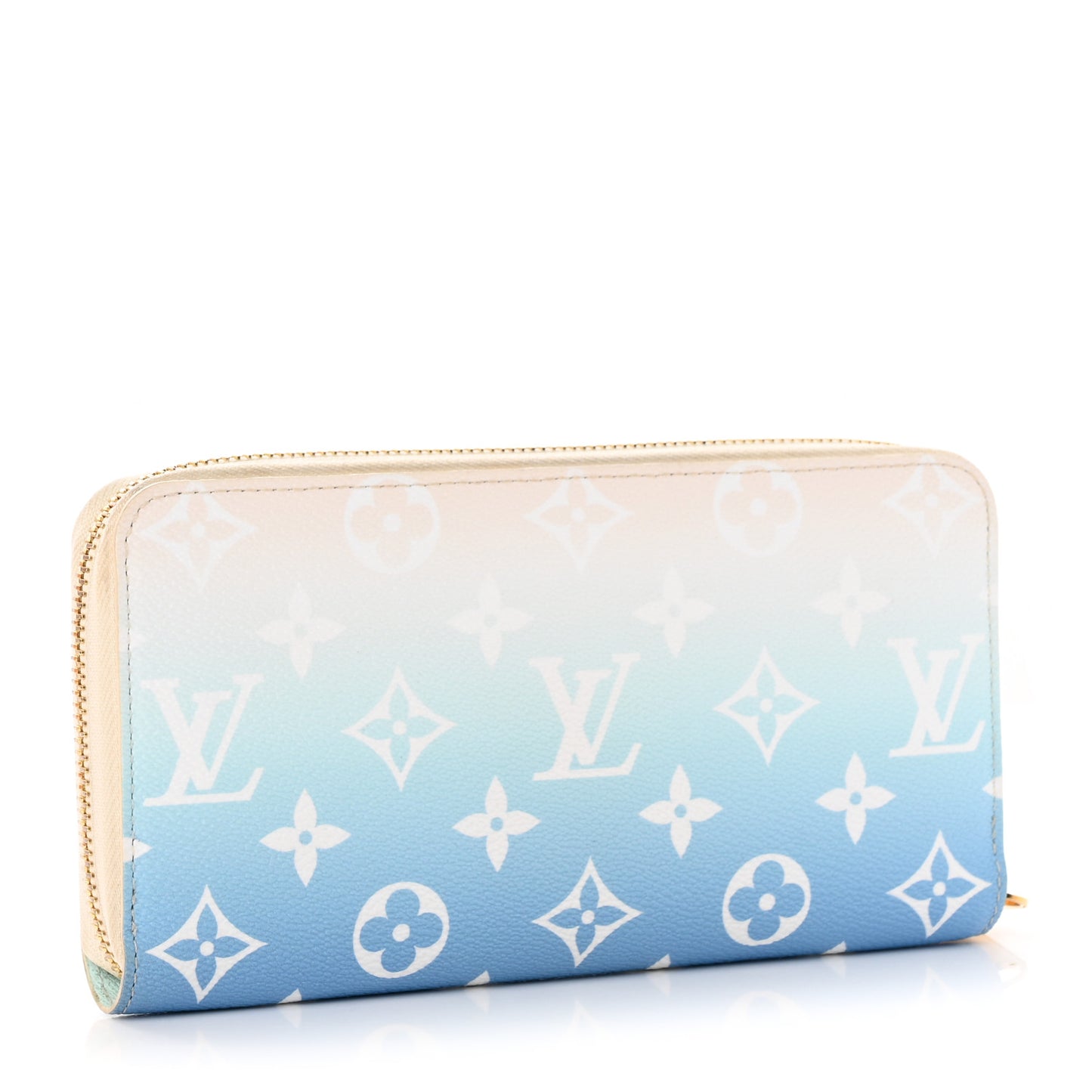 Monogram Giant By The Pool Zippy Wallet Blue