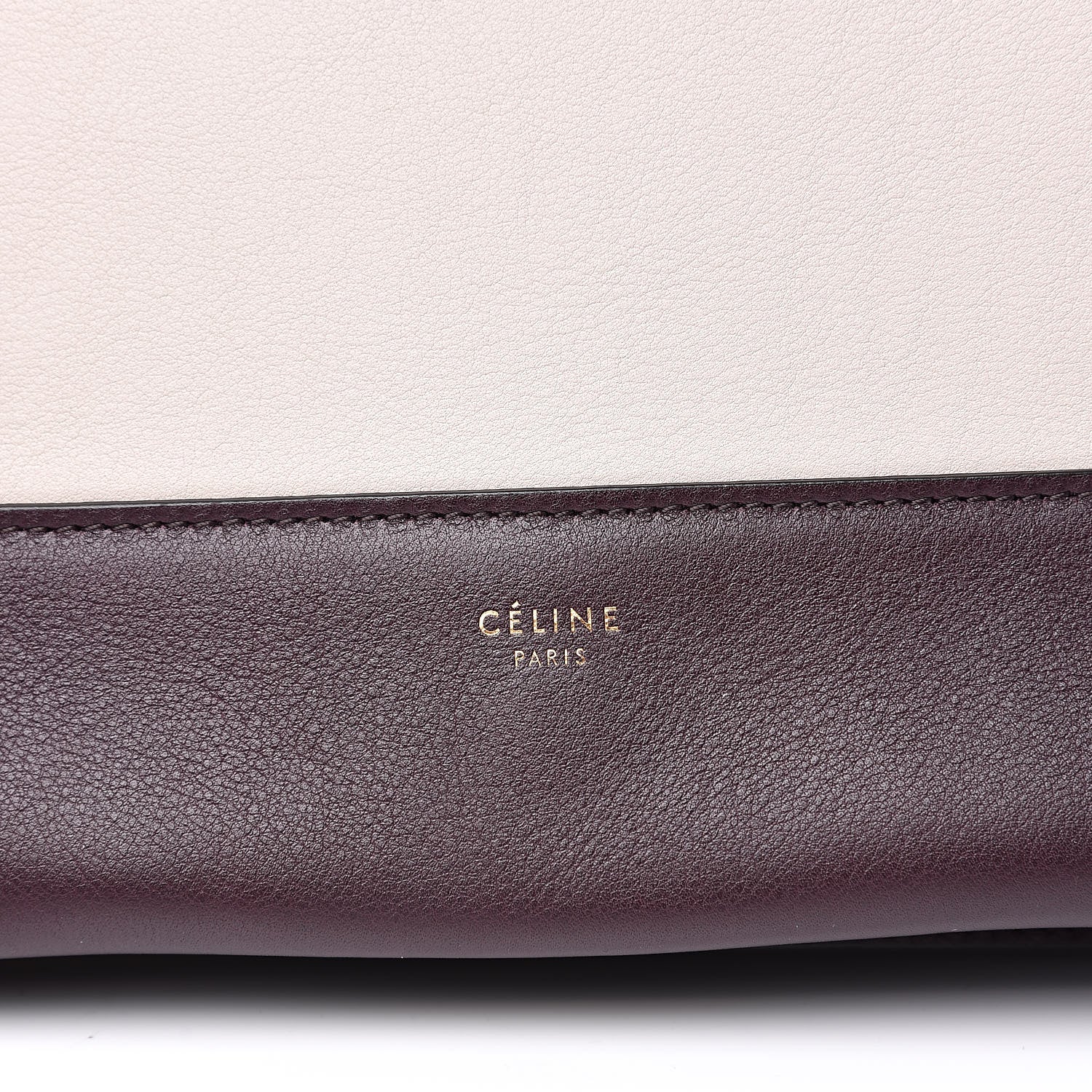 Celine Shiny Smooth Calfskin Medium Frame Shoulder Bag Velvet Desert 7 of 9