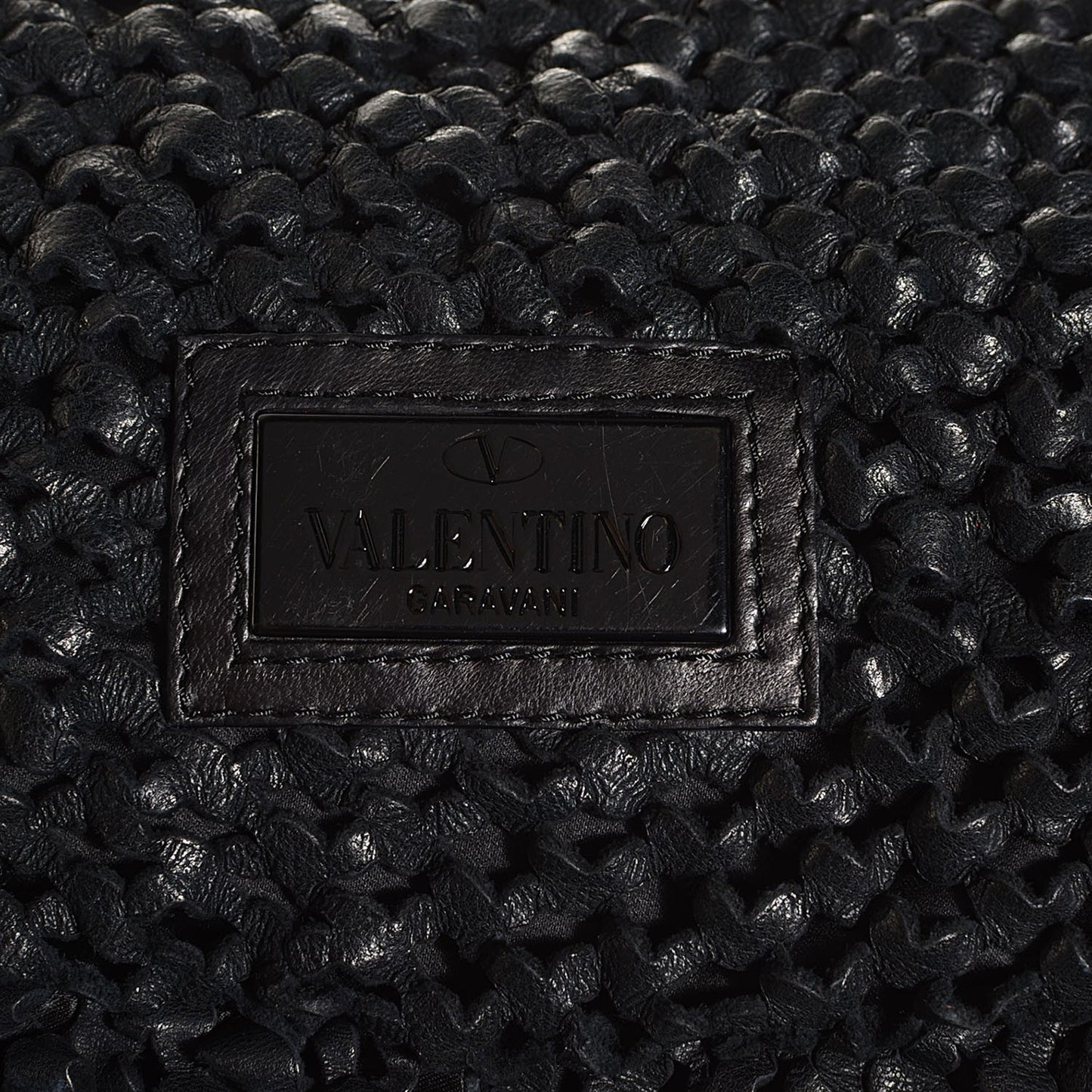Nappa Large Nuage Bow Tote Black