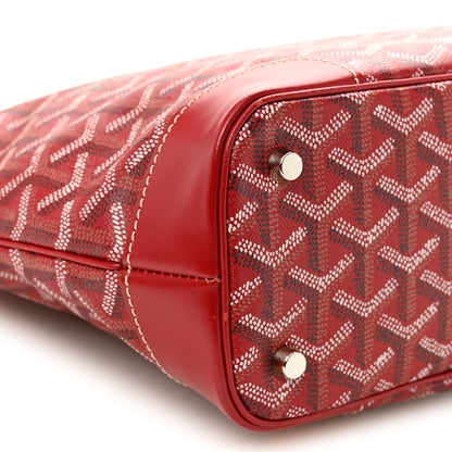 Goyard Goyardine Beluga PM Tote Red 8 of 9