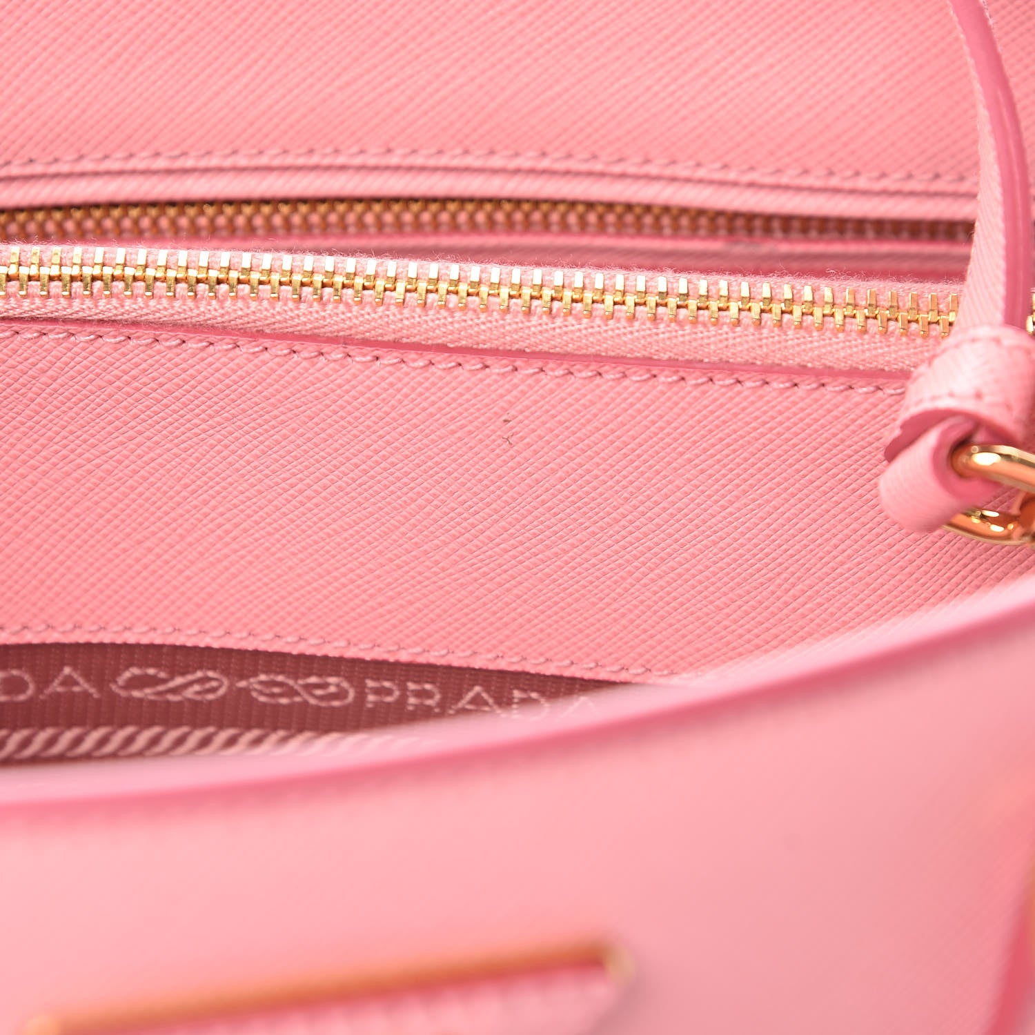 Prada Saffiano Lux Medium Tote Petalo 9 of 15