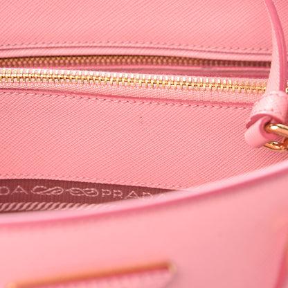 Prada Saffiano Lux Medium Tote Petalo 9 of 15