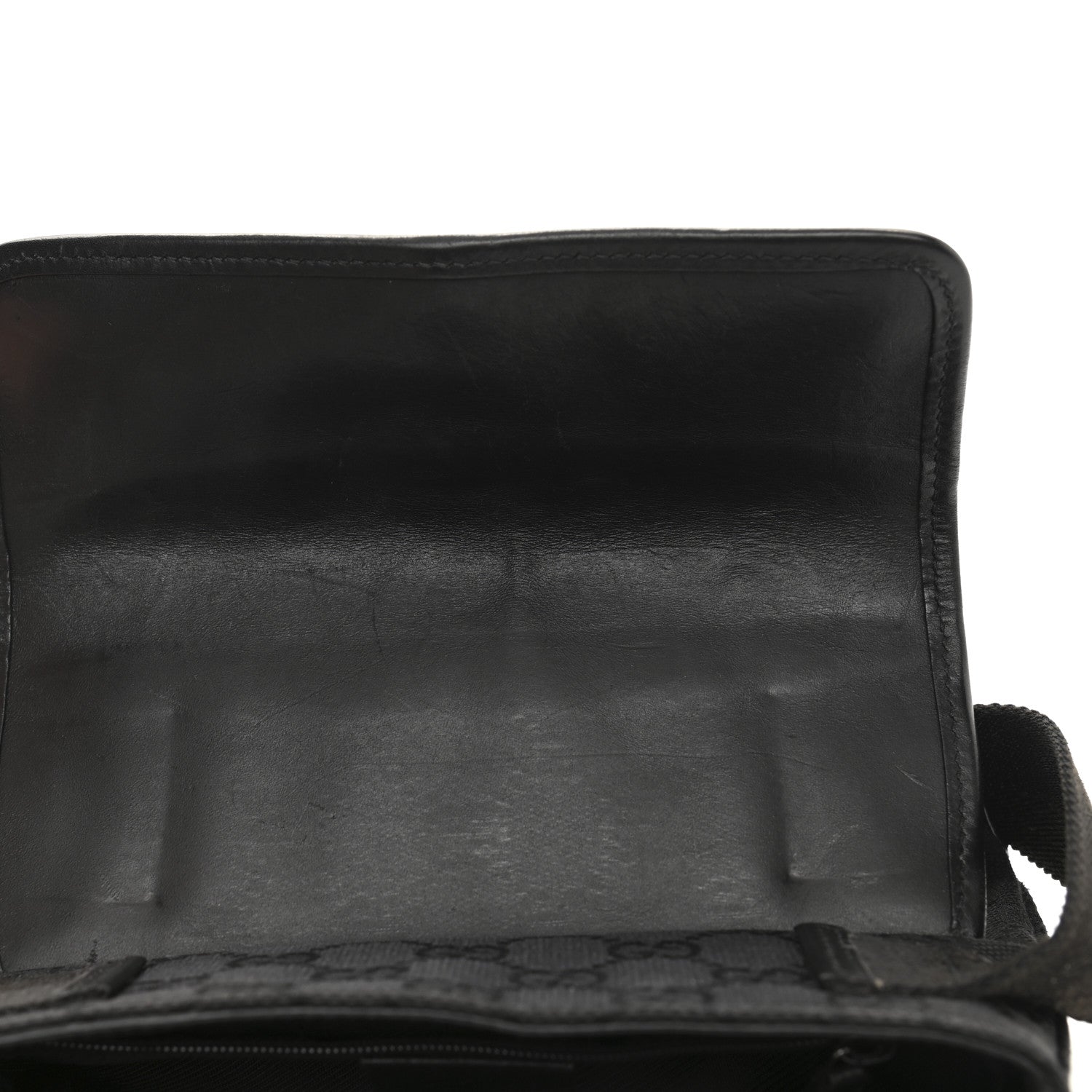 Gucci GG Monogram Web Flight Belt Bag Black 8 of 11