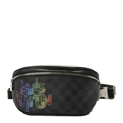 Louis Vuitton Damier Graphite Bumbag Yellow 1 of 10