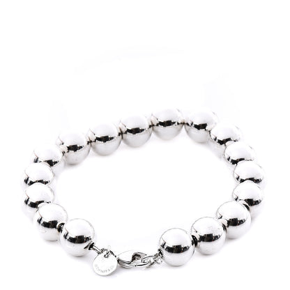 Tiffany Sterling Silver 10mm HardWear Ball Bracelet 3 of 5