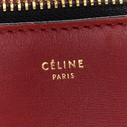 Celine Smooth Calfskin Large Edge Shoulder Bag Red 6 of 14