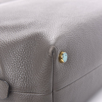 Tom Ford Pebbled Calfskin Jennifer Side-Zip Hobo Warm Taupe 9 of 12