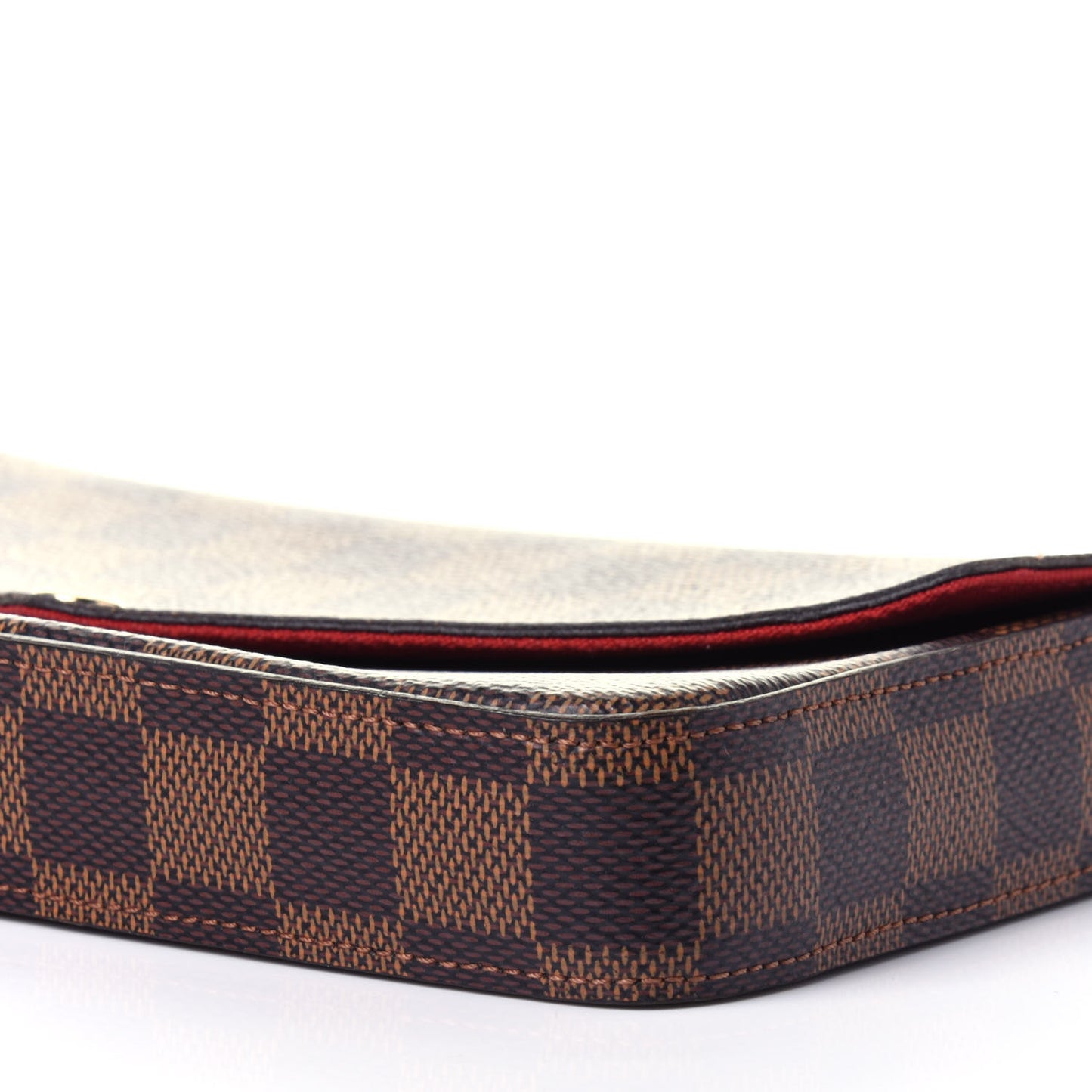 Damier Ebene Pochette Felicie Chain Wallet