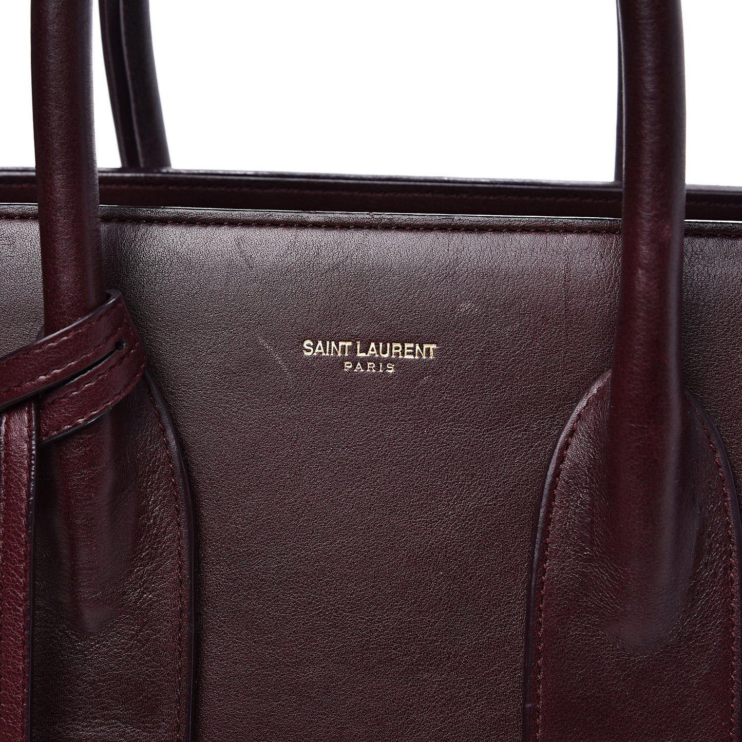 Calfskin Small Sac De Jour Bordeaux