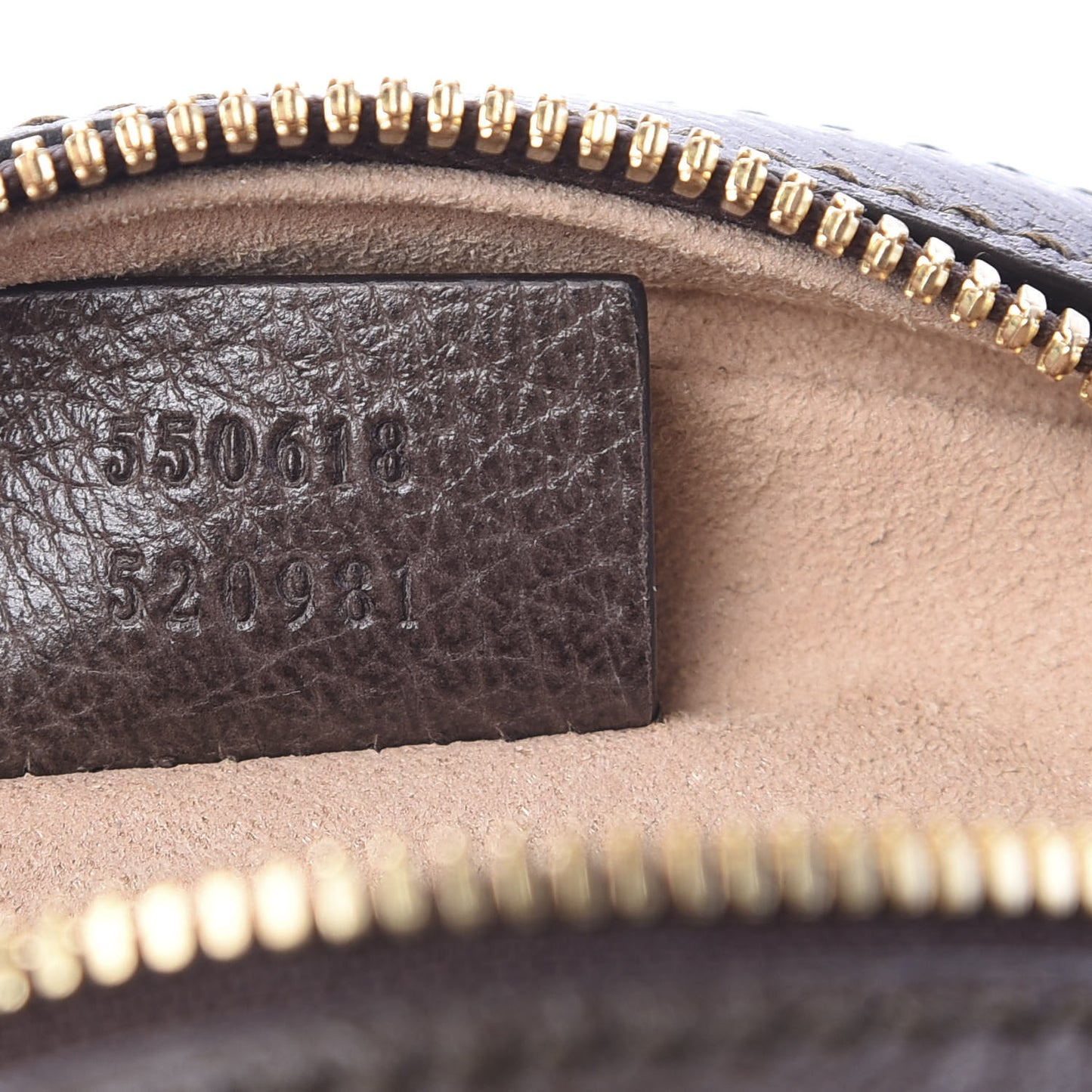 GG Supreme Monogram Web Mini Ophidia Round Shoulder Bag Brown